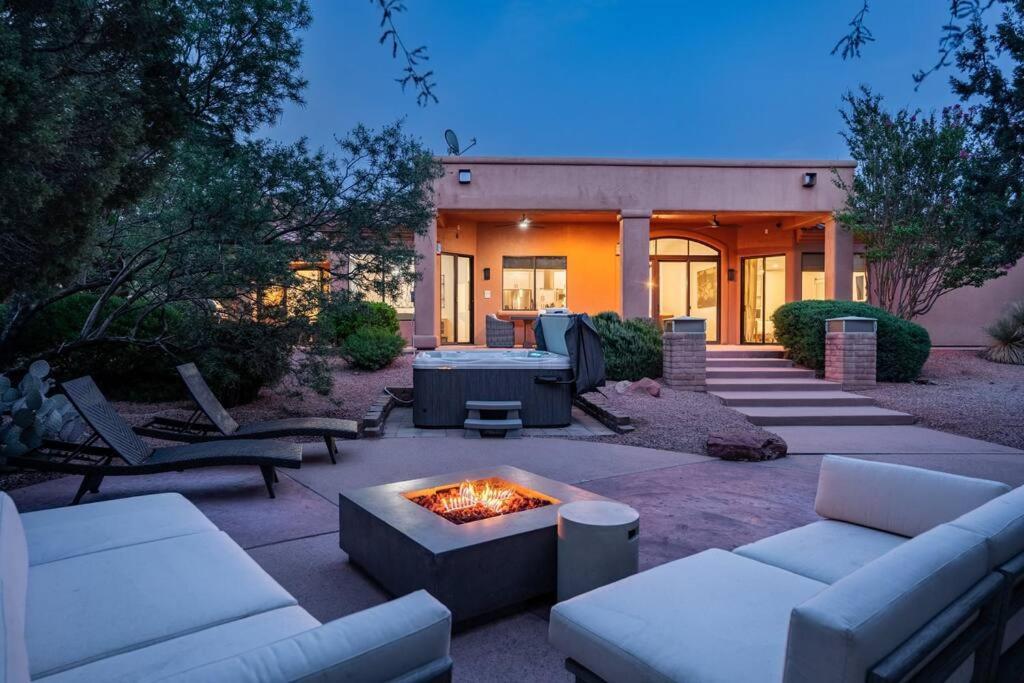 Amazing Luxury Home With Hot Tub & Views Седона Екстер'єр фото